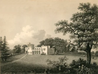 Parque ocidental de Grinstead, 1835.