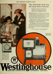 Westinghouse Electric Company, Publicidade de The Saturday Evening Post, ca 1920-1925.