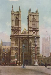 Abadia de Westminster, c1935.