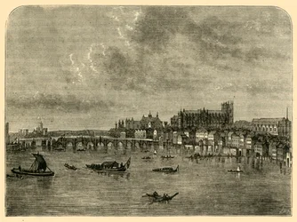 Ponte de Westminster, 1881.