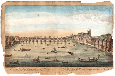 Westminster Bridge, Londres, 1753