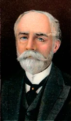Whitelaw Reid 1837-1912, político americano e editor de jornais, 1906