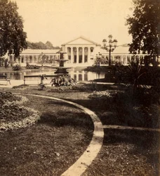 Wiesbaden, Praça Kursaal ,.