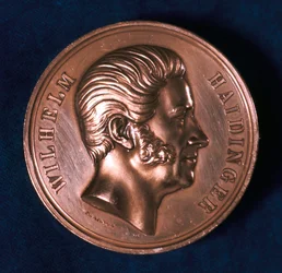 Wilhelm Haidinger, mineralogista austríaco, geólogo e físico, c1871
