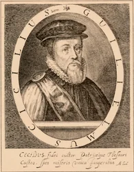 William Cecil, 1º Barão Burghley 1520-1598, estadista inglês, 1889