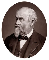 William Harrison Ainsworth 1805-1882, romancista histórico inglês, 1881