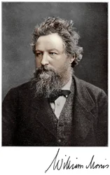 William Morris, artista, escritor, socialista e ativista inglês do século XIX, 1901