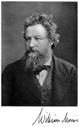 William Morris, artista, escritor, socialista e ativista inglês do século XIX, 1901