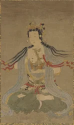 Guanyin do ramo de salgueiro, dinastia Ming, século XVII.