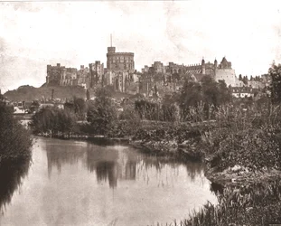 Castelo de Windsor, Berkshire, 1894.