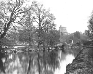 Castelo de Windsor, Berkshire, 1894.