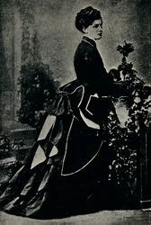 Winston Churchills, mãe americana, c1880s, 1945.