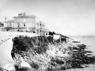 Vila de inverno, c1882