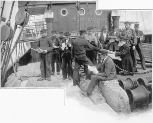 Com Jack à tona, Missão St Andrews Waterside, Londres, c1903 1903