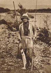 Com uma captura em Tokanu, Nova Zelândia, c1927, 1937