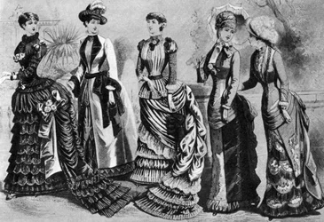 Moda feminina das décadas de 1880 e 1890, 1937