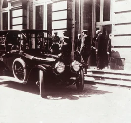 Woodrow Wilson e o rei Albert I, c1914-c1918