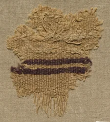 Fragmento de lã, século III.