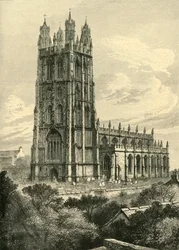 Igreja de Wrexham, 1898.