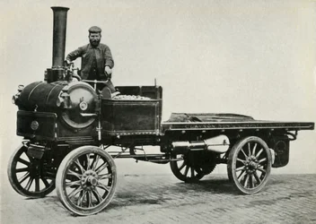 Vagão a vapor de Yorskhire, 1903, 1947.