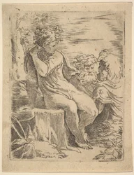 Juventude com dois velhos, século XVI.