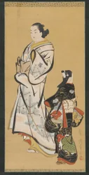 Yutokoro plano d A técnica rl careca, Edo Perio d, 1615-1868.