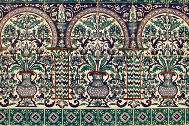 Mosaicos da mesquita Zarzis, Zarzis, Tunisie