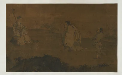 Zhongli Quan Buscando o Dao, dinastia Ming, século XV.