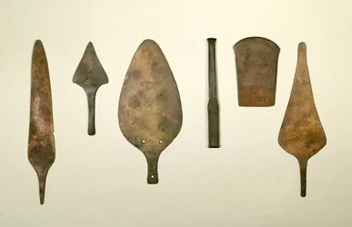 Implementos de cobre, Harappa, 2300-1750 aC