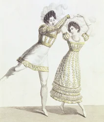 Figurino para um balé na Royal Opera House (designer desconhecido)