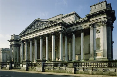 Exterior do Museu Fitzwilliam, Universidade de Cambridge