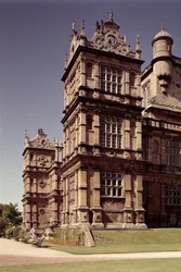 Vista exterior, wollaton, corredor, nottingham