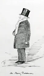Panfleto de &39;The Flying Dutchman&39; de Wagner no Royal Albert Hall, Londres, maio de 1877