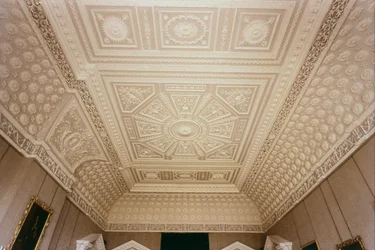 Teto do bar, Claydon House, Buckinghamshire, c.1768