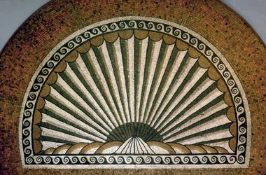 Mosaico de conchas, Edifício Insula II I 130-150 AD