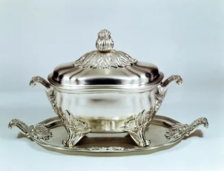 Barraca de terrina, Dresden, barroco, de Friedrich Reinhard Schrodel, c.1750