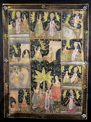 A história de Krishna e das suas dez encarnações