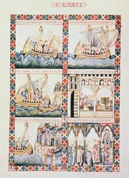 102-0625868/1 Uma Viagem ao Acre, ilustrações ao Cantiga 172, uma das 420 composições musicais que narram os milagres da Virgem, escritas em galego para Alfonso X 