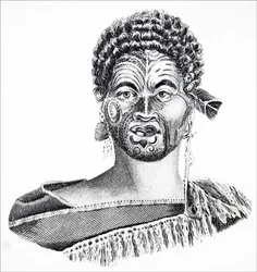 Um Maori Chieftain