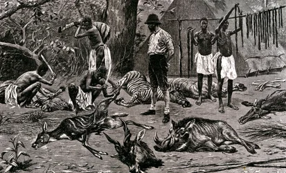 Um ótimo dia de caça! 1900 (gravura)