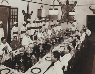 A regimental dinner