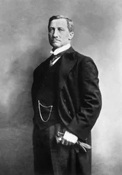 Almirante Robert Edwin Peary (1856-1920) Explorador americano do Ártico (pólo norte) c. 1905