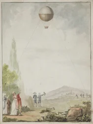 Reconhecimento aerostático em Mainz