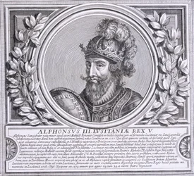 Afonso III de Portugal (litho)