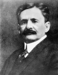 Albert Abraham Michelson, físico americano, c 1910