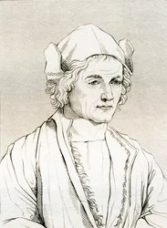 O pai de Albrecht Dürer, após uma pintura de Albrecht Dürer em 1497, da 