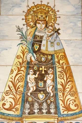 Basílica da Anunciação : Virgem Espanhola, Nazaré, Israel