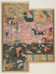 Bahram Gur caça