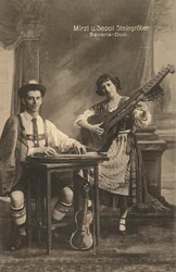 Bavaria-Duo, Alemanha, c.1910 (cartão postal)