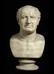 Busto do Imperador Vespasiano (Titus Flavius Vespasianus) (9-79)